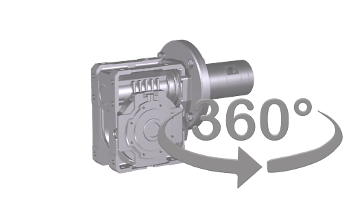 BASIC LINE Air motor 63-004F07W75U-64-B3