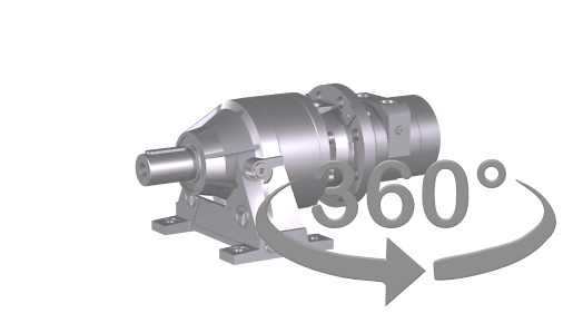 POWER LINE Air motor 68-P030K-0B3-15