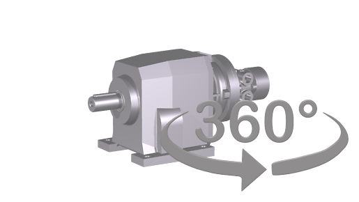 POWER LINE Air motor 68-S064K-0B3-09