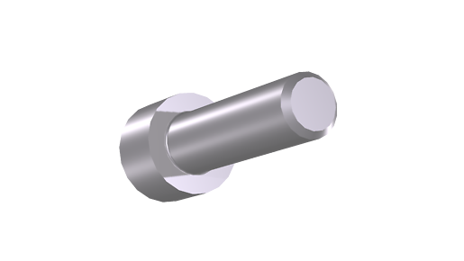 Cylinder head screw M6x20-8.8 GALZN BLAU PASSIVIERT
