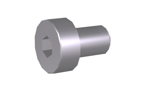 Cylinder head screw M4x6-A2-70